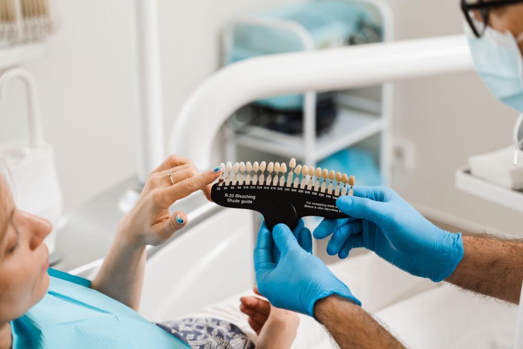 Dental veneers treatment showing whether do veneers ruin your teeth